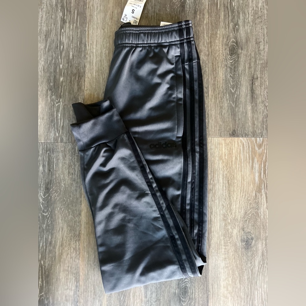 Adidas Kids Charcoal Joggers